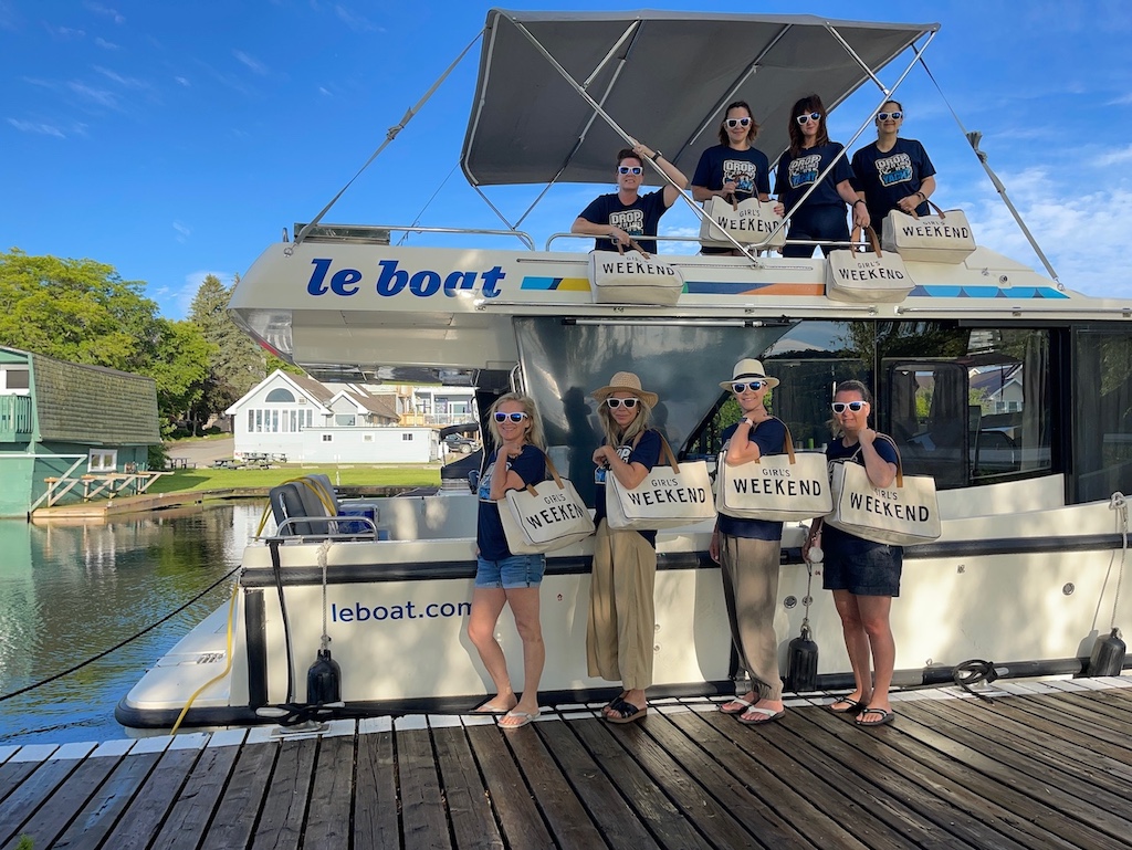 Women on a Girl Trips retreat